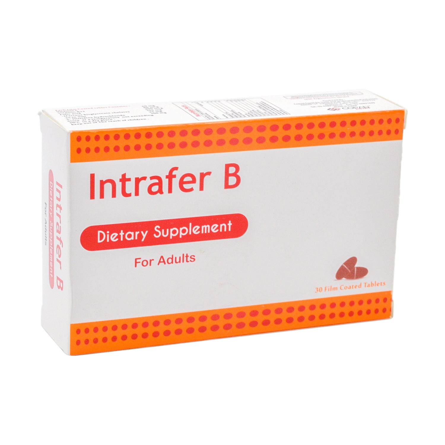 Intrafer 25mg Iron Supplement with Vitamin B12