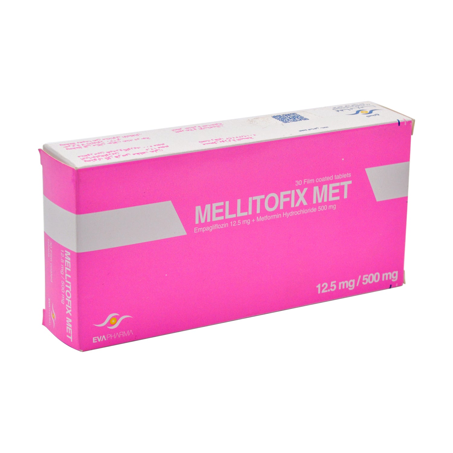 Mellitofix Met 12.5mg Empagliflozin & 500mg Metformin Hydrochloride