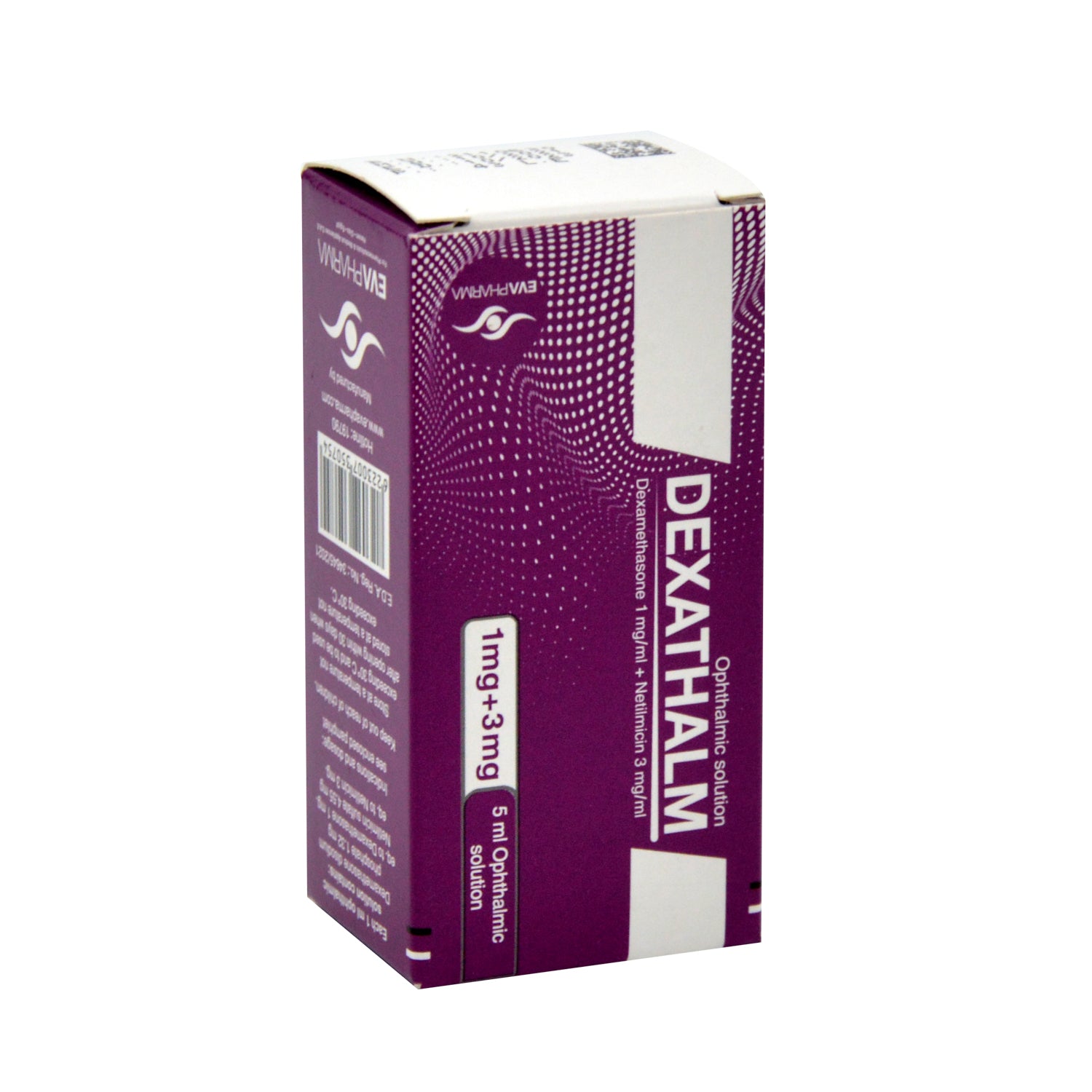 Dexathalm 1mg Dexamethasone & 3mg Netilmicin Opthalmic Solution