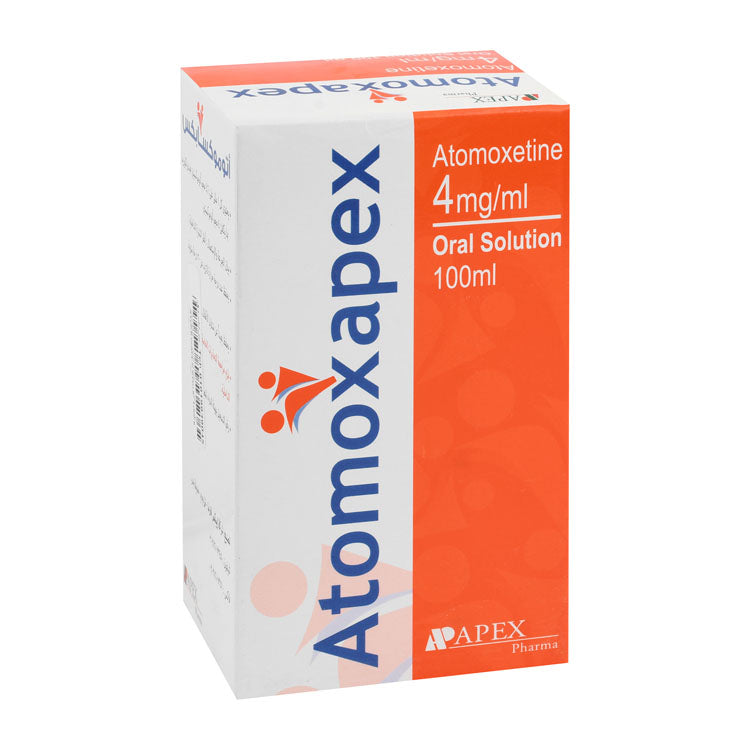 Atomoxapex 4mg/ml Atomoxetine Oral Solution