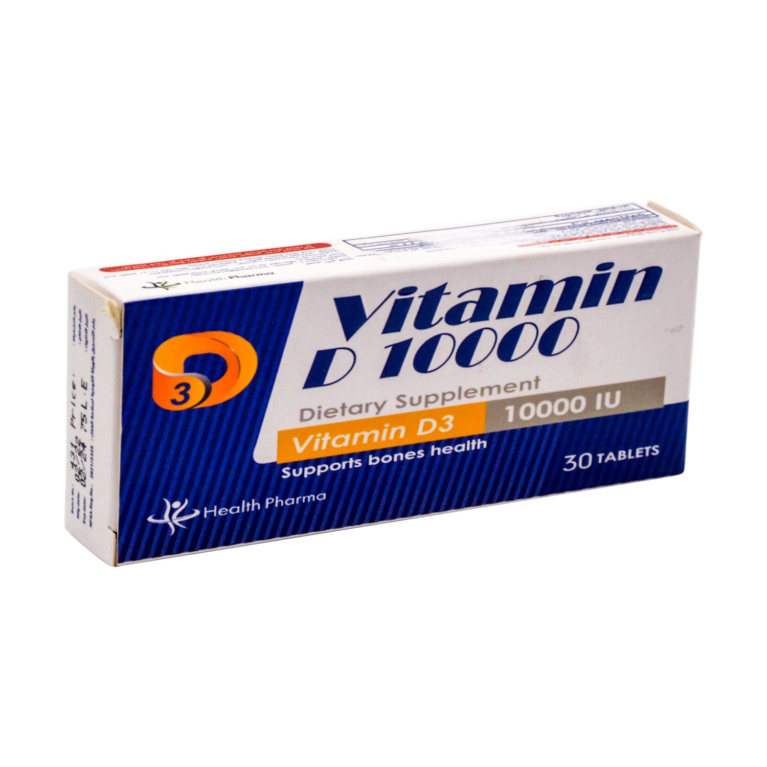 30 قرصًا من فيتامين د 10000