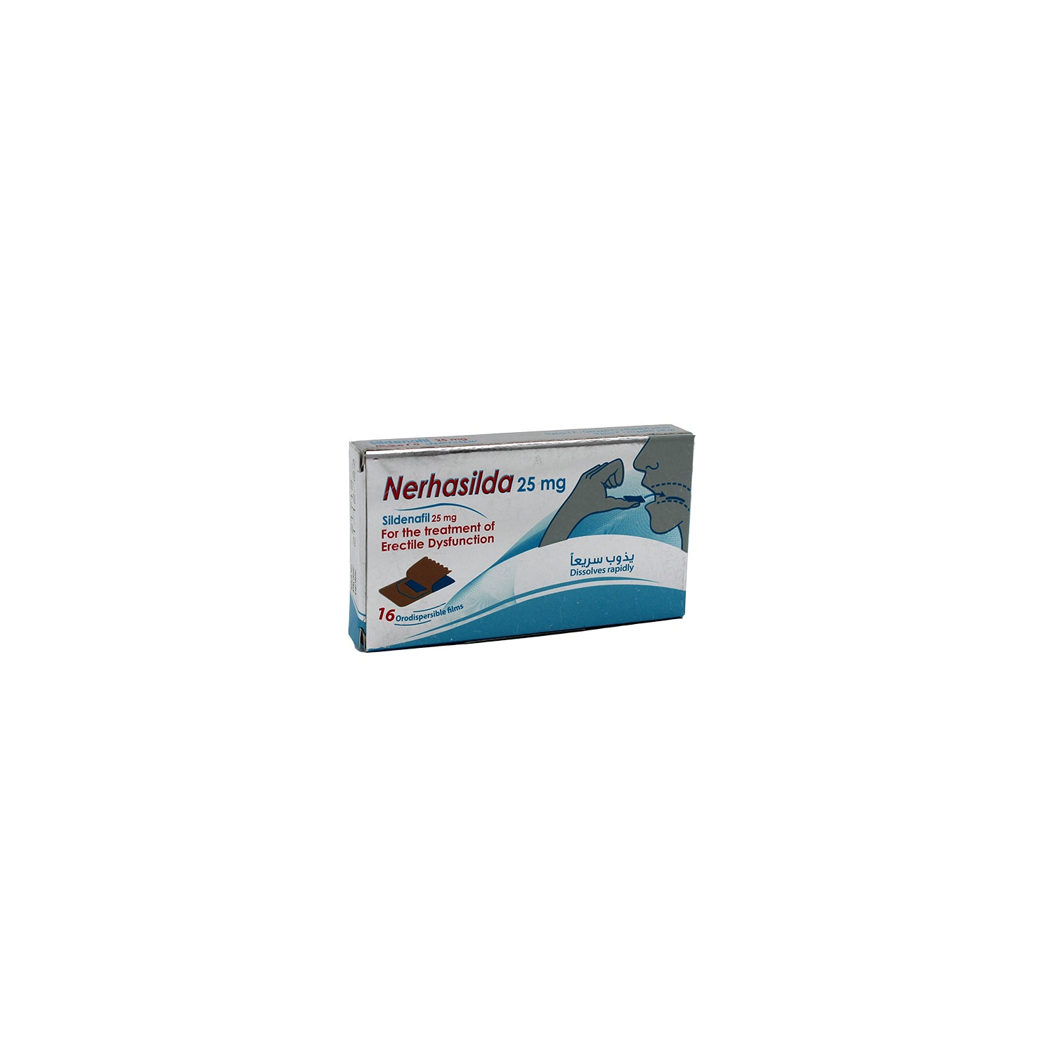 Nerhasilda 25mg 16 Orodispersible Film