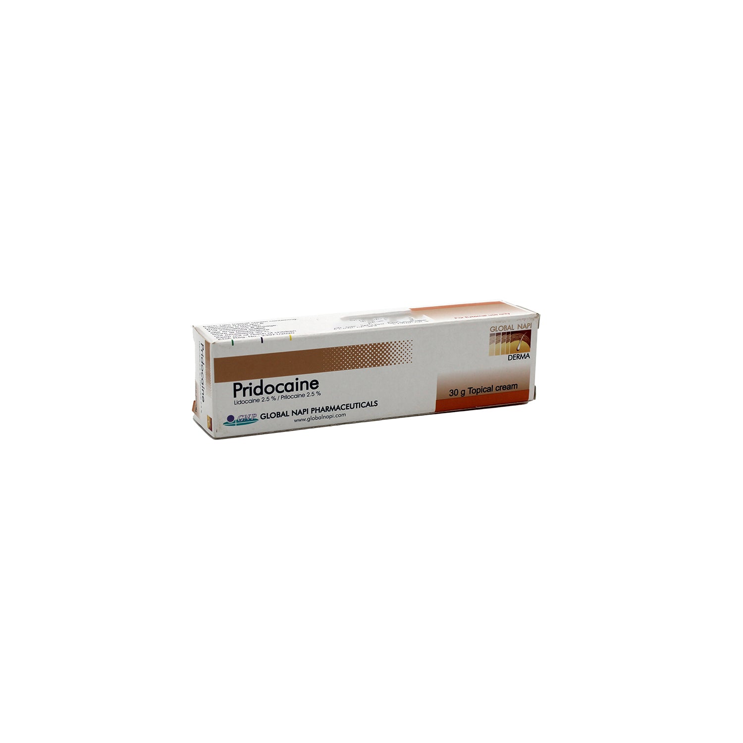 Pridocaine 2.5% Lidocaine & 2.5% Prilocaine Topical Cream