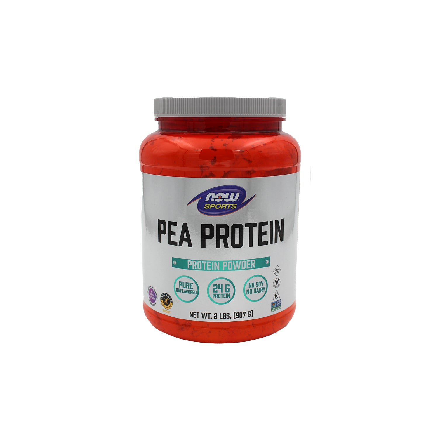 Now Sports Unflavored Pea Protein Powder - vegan, GMO free