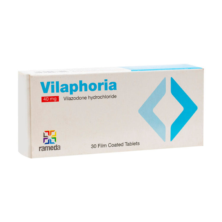 Vilaphoria 40mg Vilazodone Hydrochloride