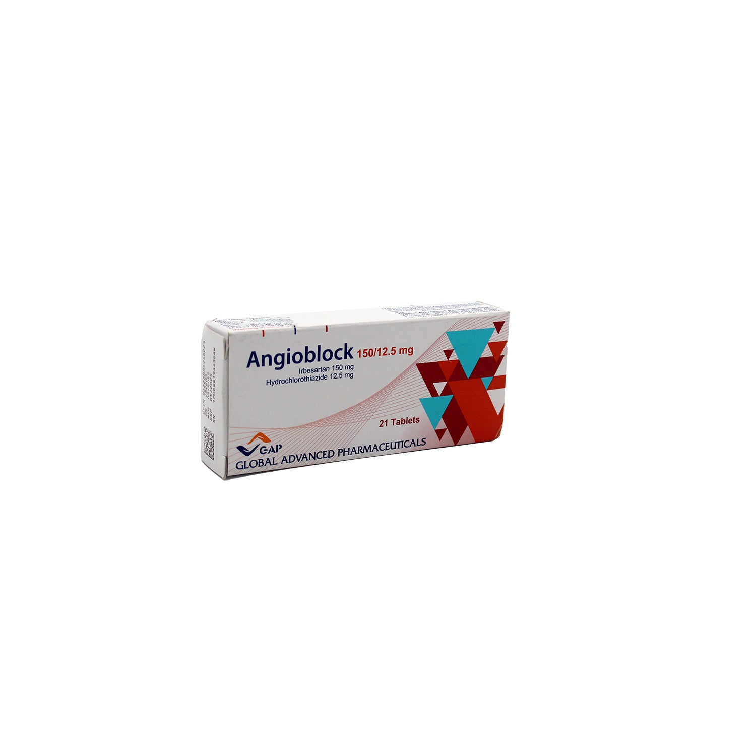 Angioblock 150mg Irbesartan & 12.5mg Hydrochlorothiazide