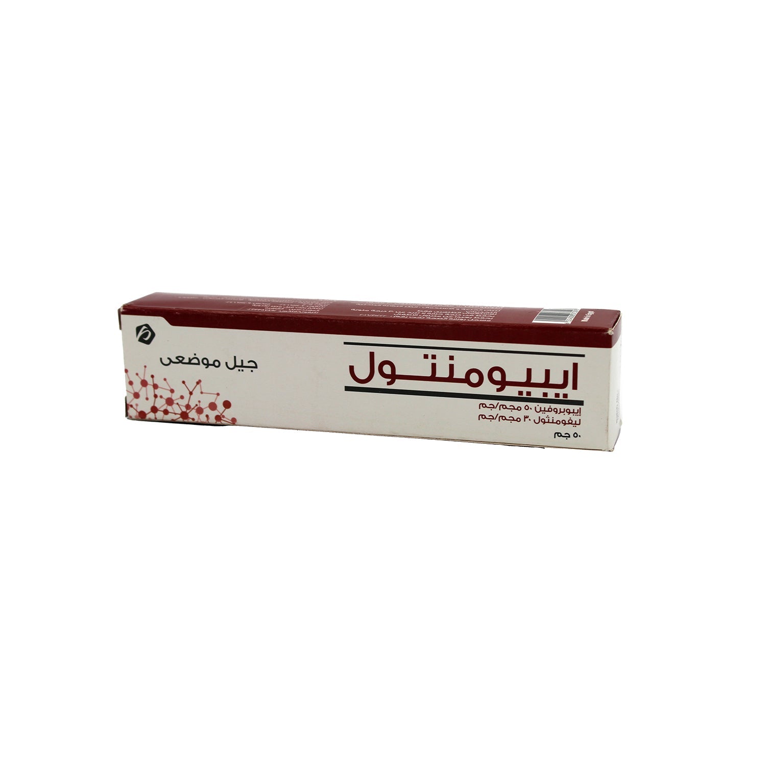 Ibumentol 50mg Ibuprofen & 30mg Levomenthol Topical Gel for Pain & Inflammation Relief