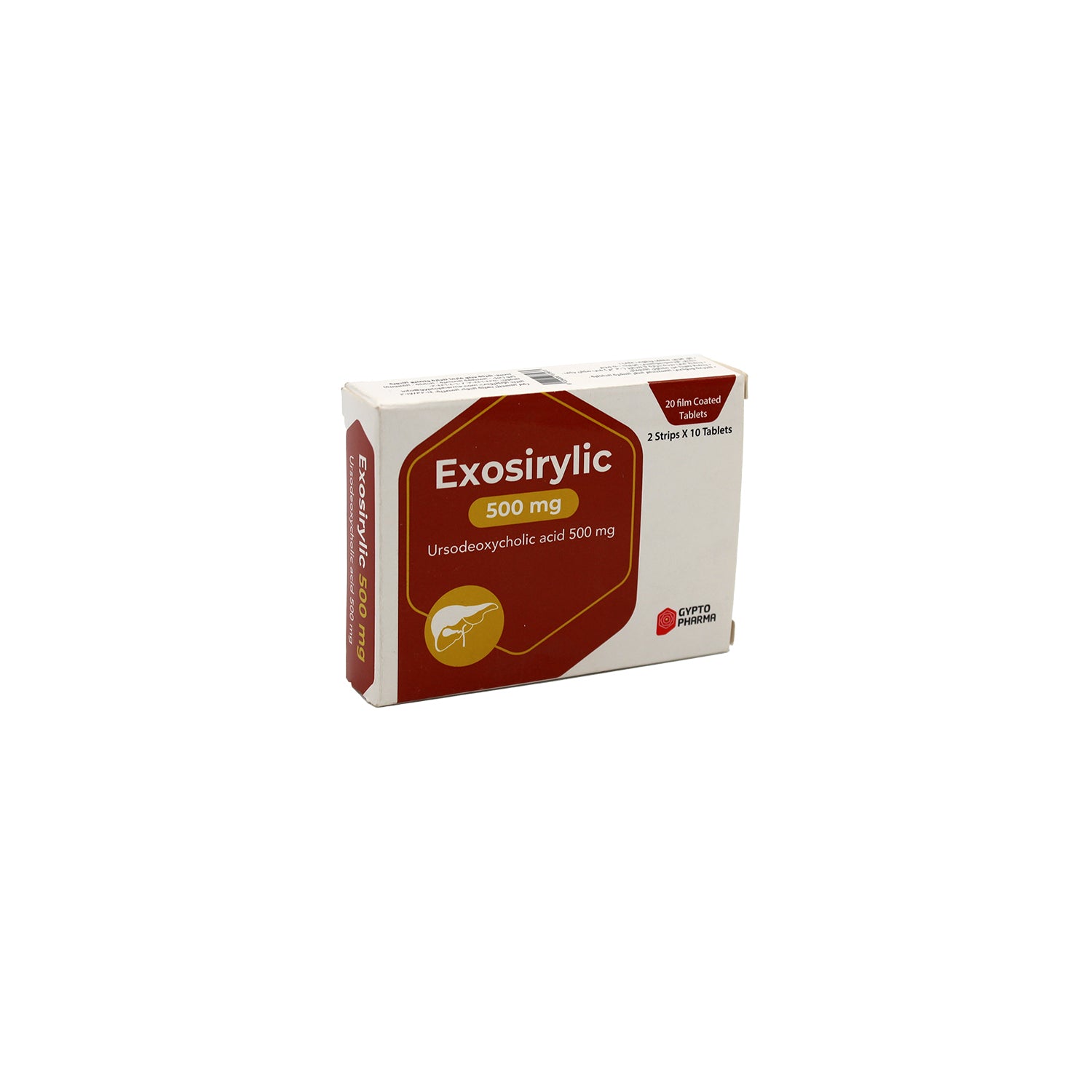 Exosirylic 500mg Ursodeoxycholic Acid