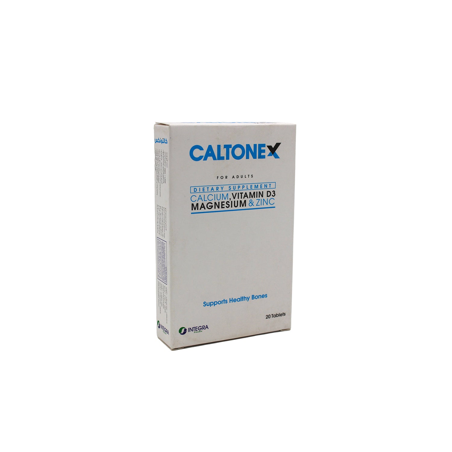 Caltonex 333mg Calcium Bone Support Supplement with Vitamin D, Magnesium & Zinc