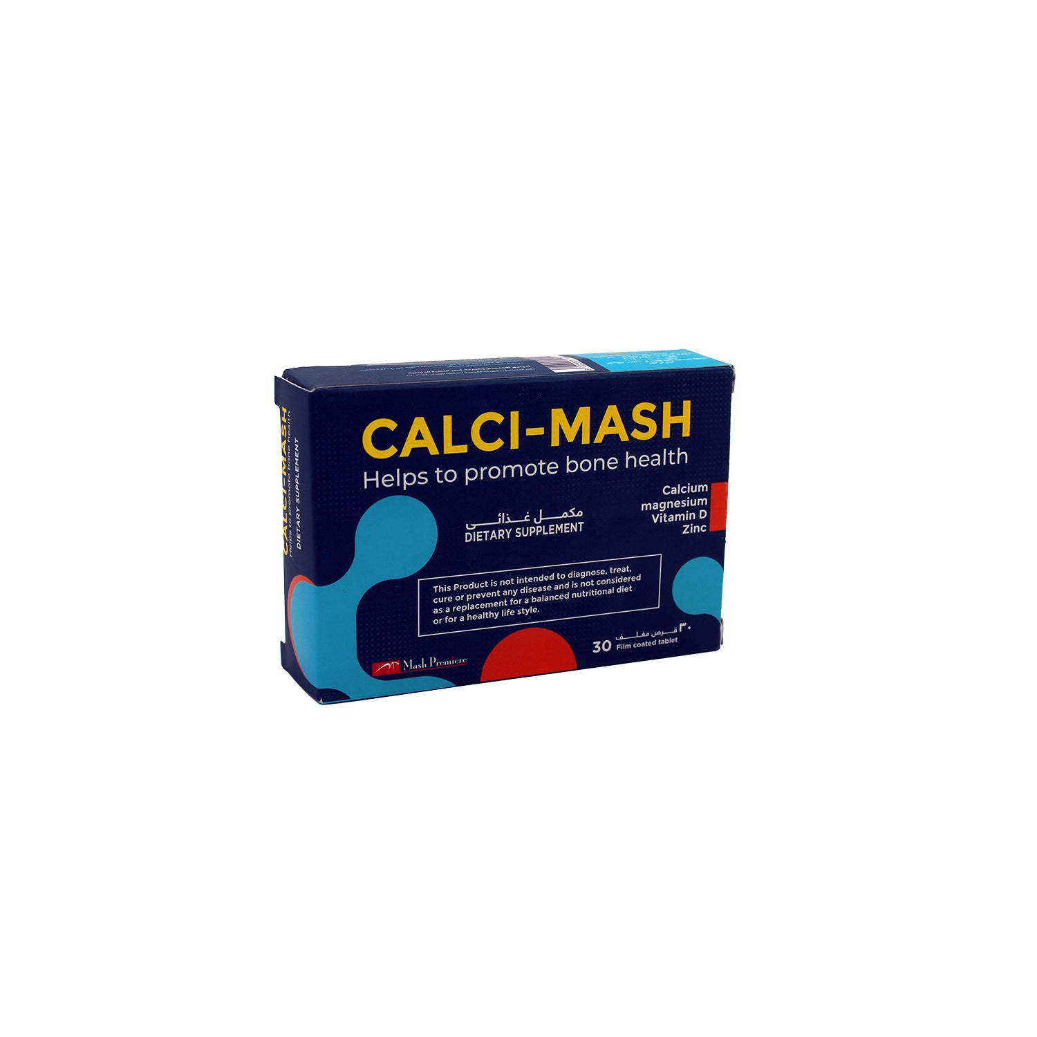 Calci-Mash 400mg Calcium Bone Support Supplement with Magnesium, Vitamin D & Zinc