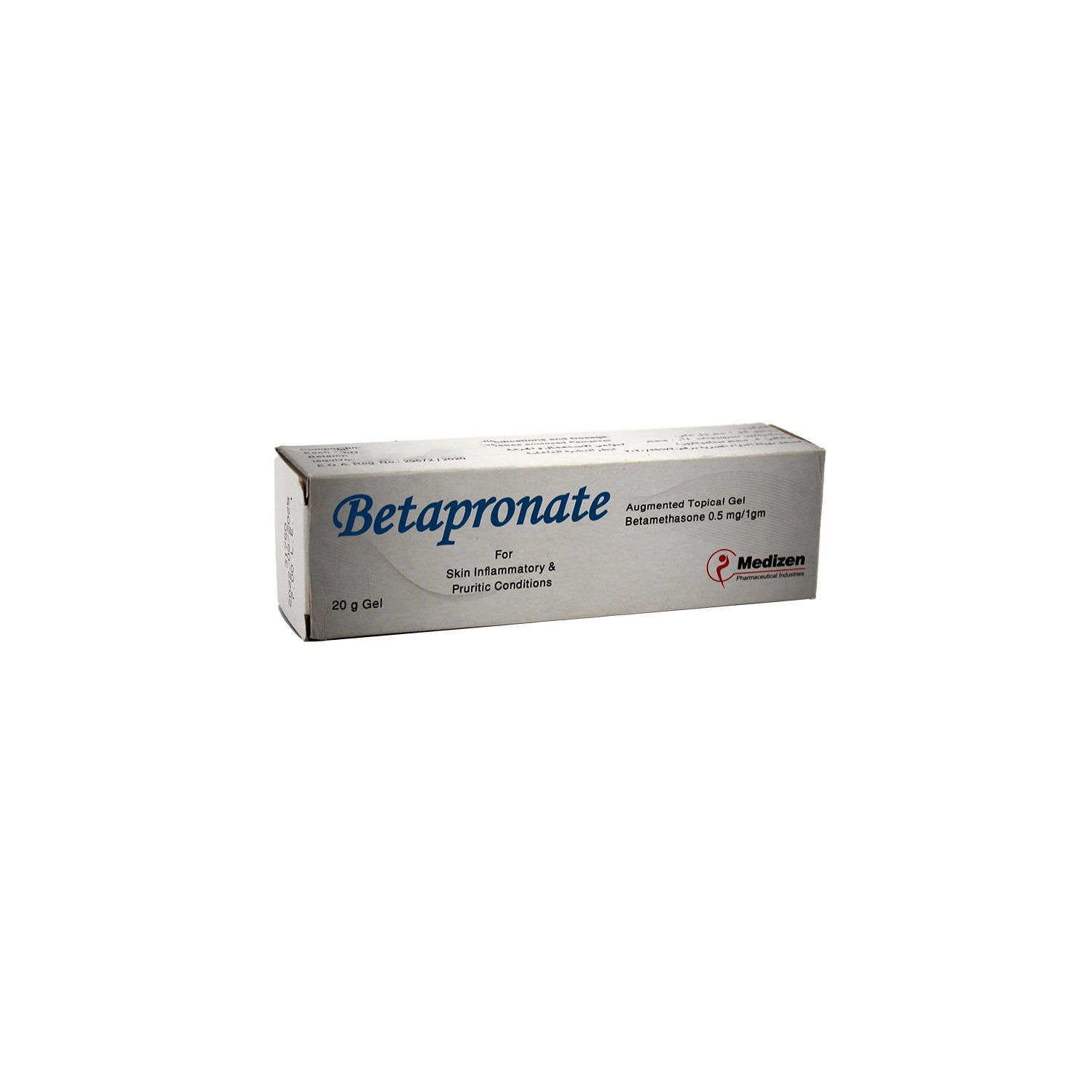 Betapronate 0.5mg/1g Betamethasone Gel for Skin Inflammatory & Pruritic Conditions
