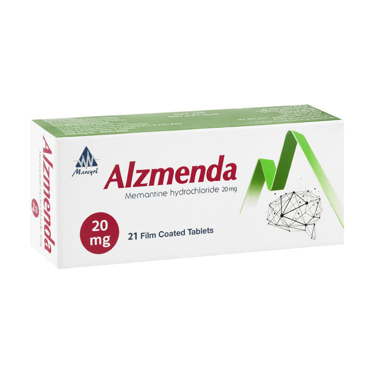Alzmenda 20mg Memantine Hydrochloride 21 tablets
