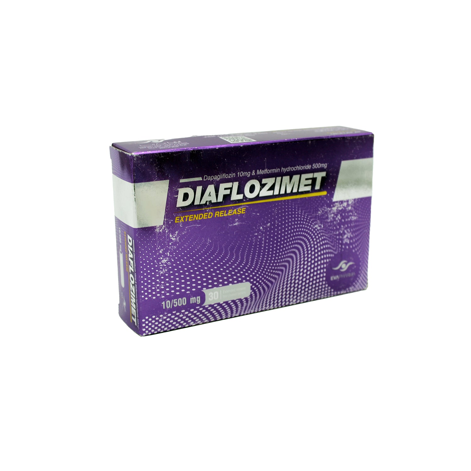 Diaflozimet 10mg Dapagliflozin & 500mg Metformin Hydrochloride