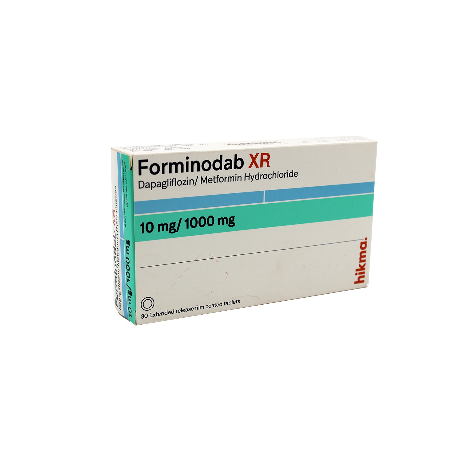 Forminodab XR 10mg Dapagliflozin & 1000mg Metformin Hydrochloride