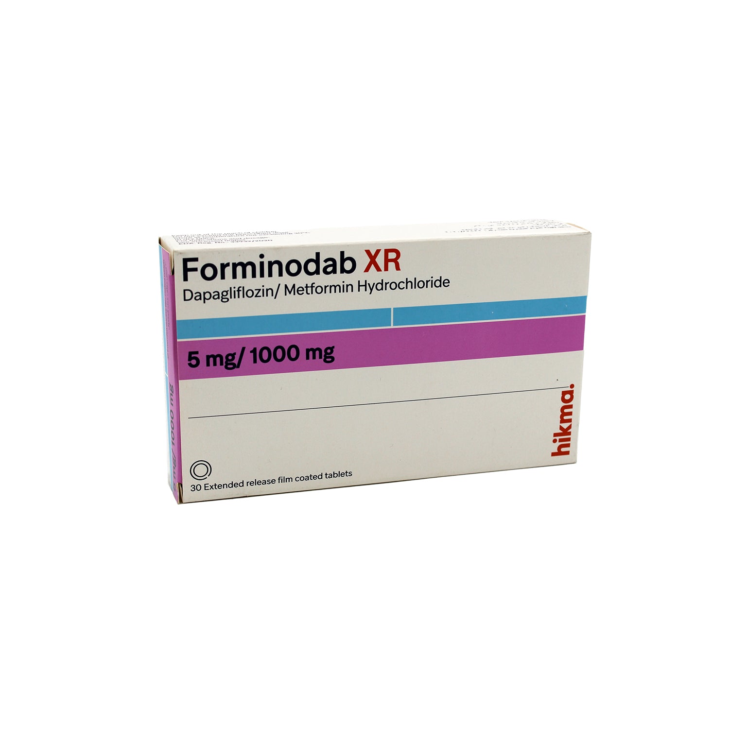Forminodab XR 5/1000mg   30 Film Coated Tablet     