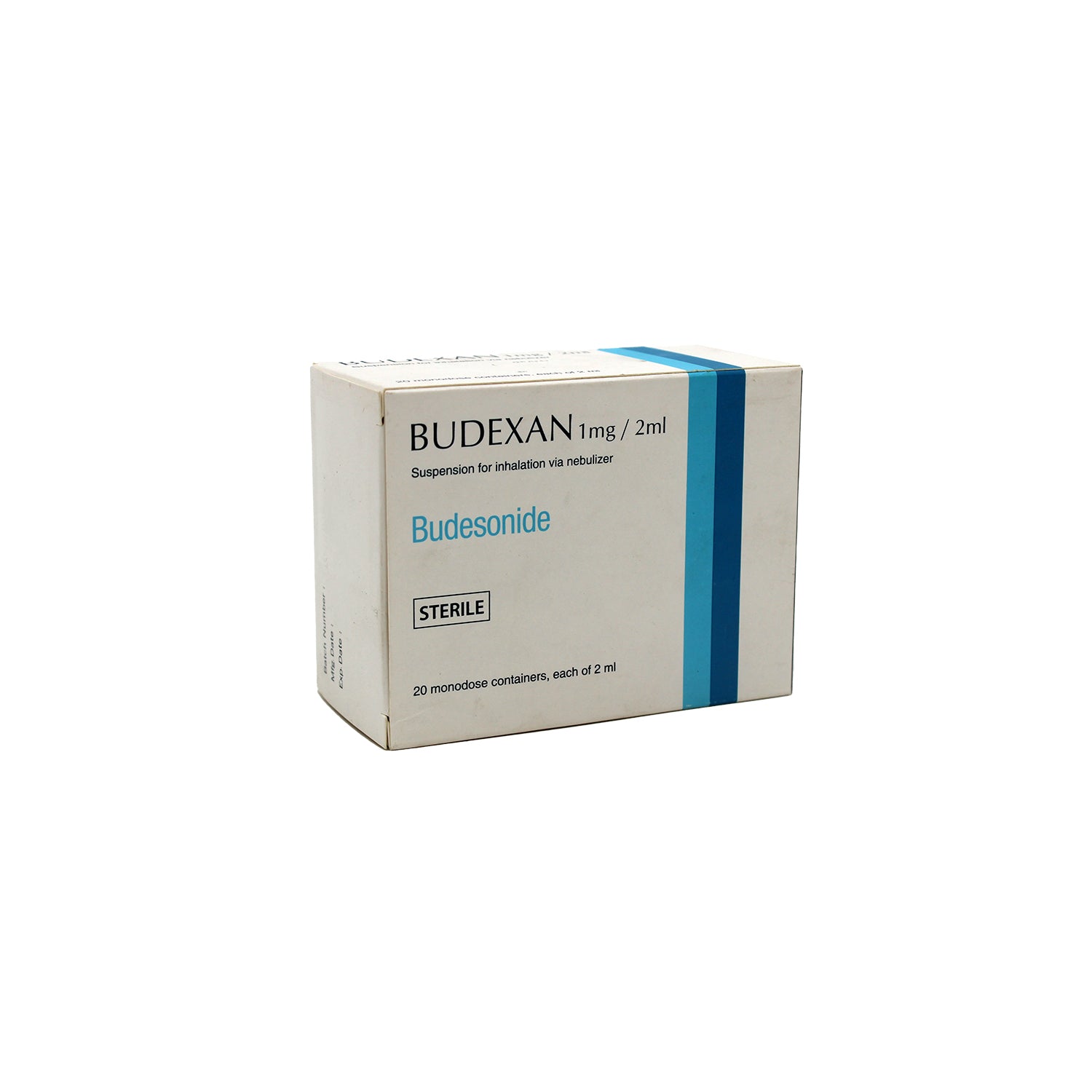 Budexan 1mg/2ml Budesonide Inhaler - doping free