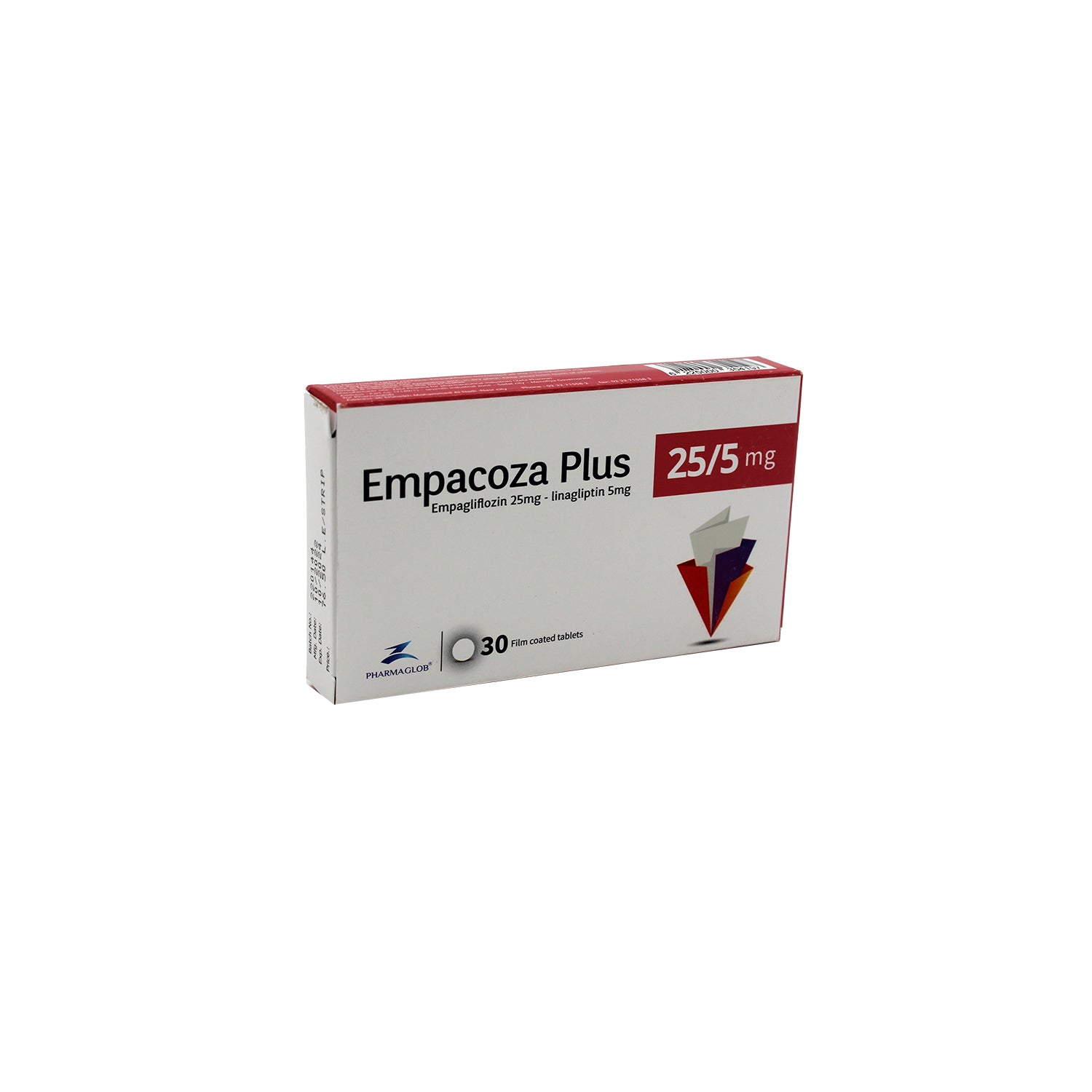 Empacoza Plus 25mg Empagliflozin & 5mg Linagliptin