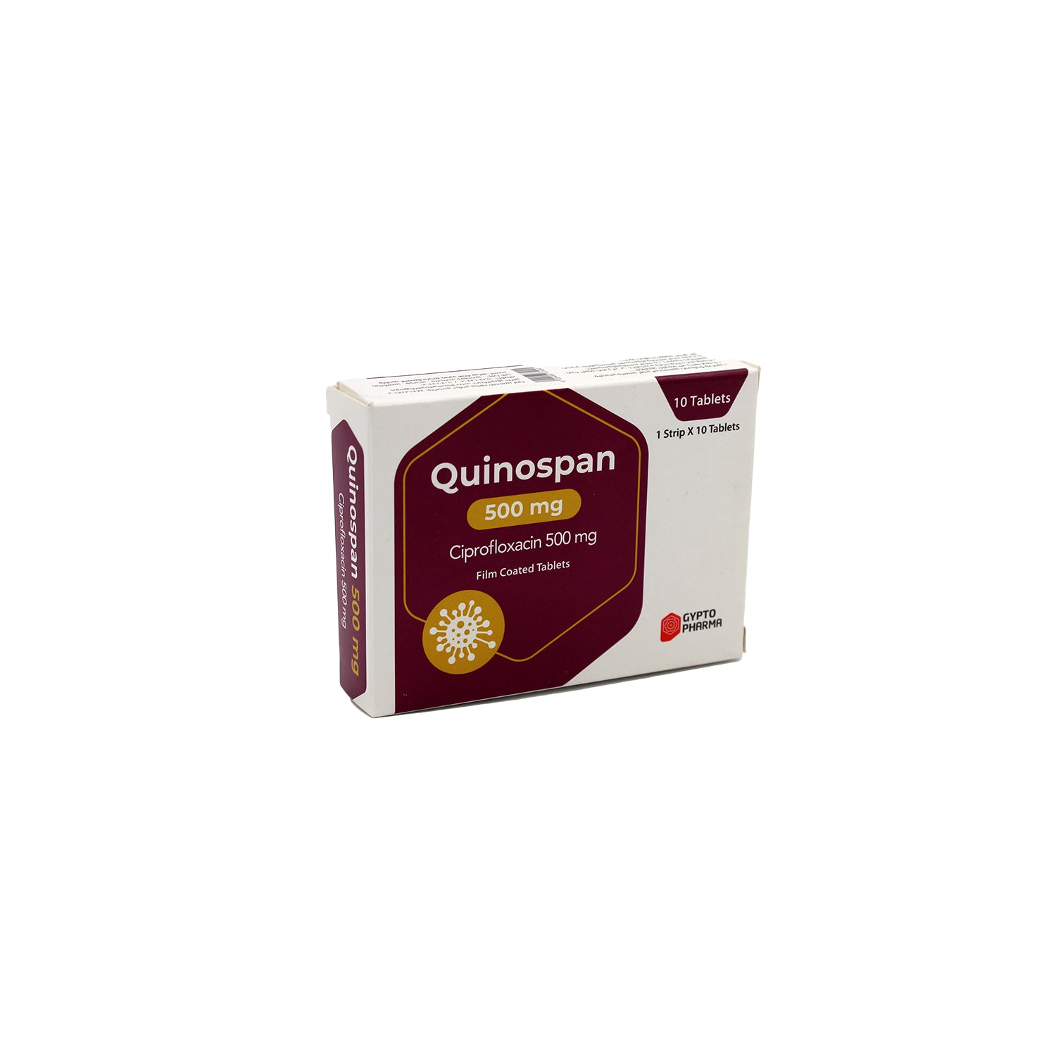 Quinospan 500mg Ciprofloxacin