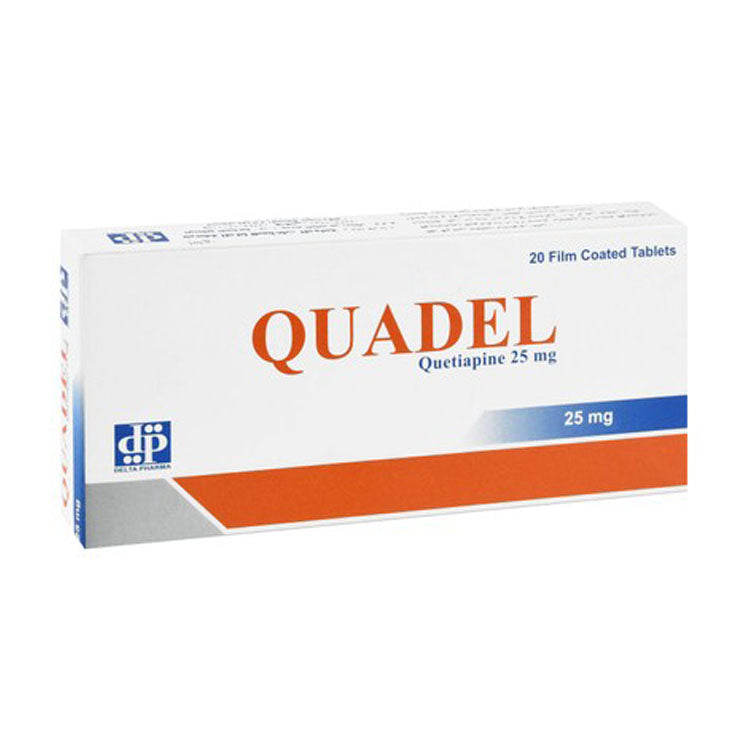 Quadel 25mg Quetiapine