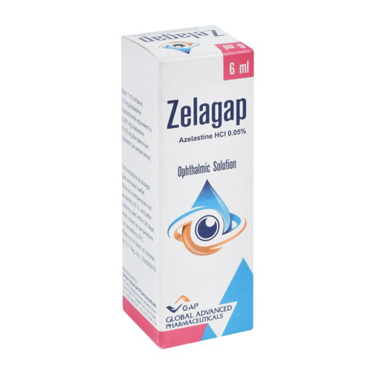 Zelagap 0.05% Azelatine HCL Ophthalmic Solution