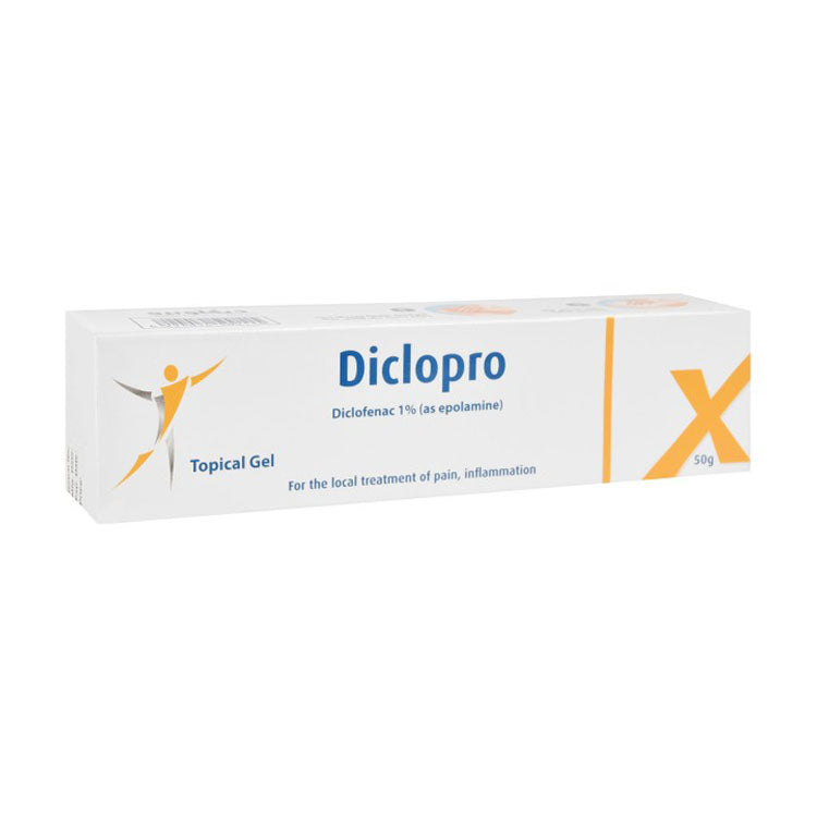 Diclopro 1% Diclofenac Sodium Anti-Inflammatory Topical Gel