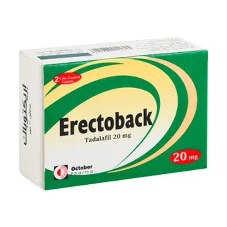 Erectoback 20mg Tadalafil
