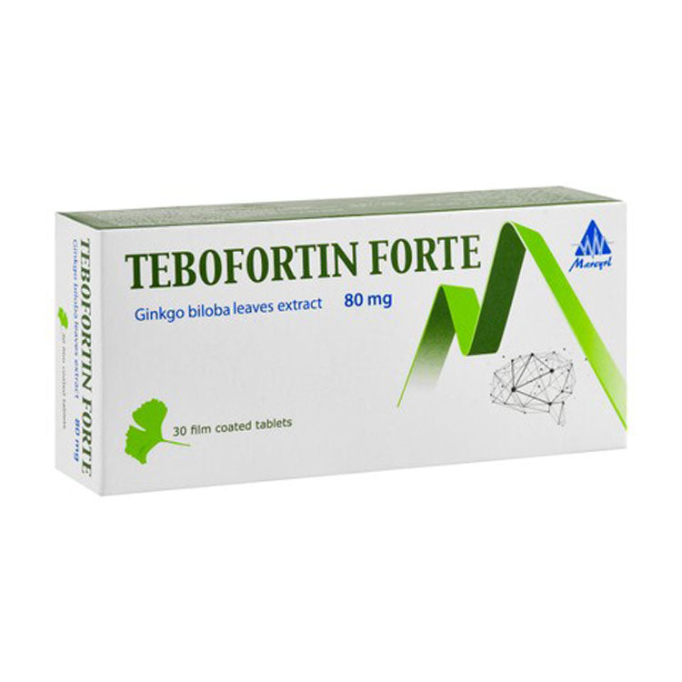 Tebofortin Forte 80mg Ginkgo Biloba Leaves Extract