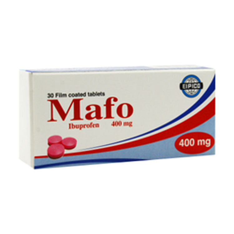 Mafo 400mg Ibuprofen 30 tablets