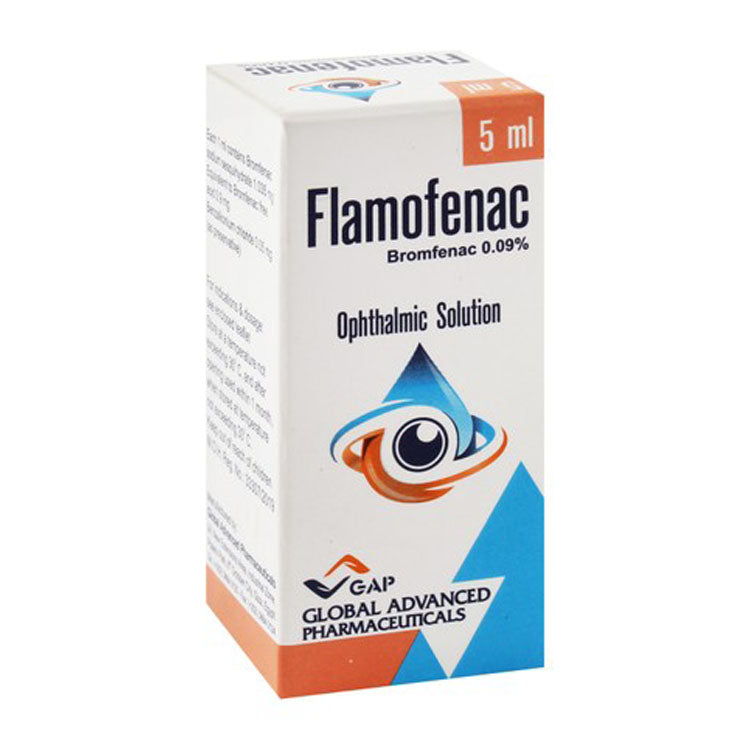 Flamofenac 0.09% Bromfenac Ophthalmic Solution