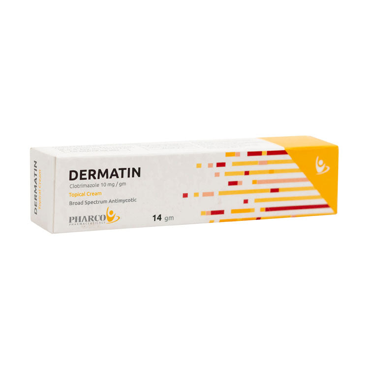 كريم درماتين 10 ملغ/جم كلوتريمازول موضعي