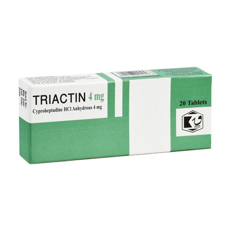 ترياكتين 4 ملغ سيبروهيبتادين هيدروكلورايد