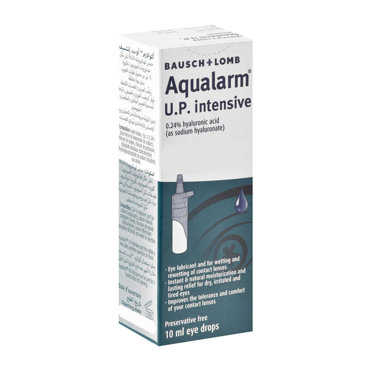 Aqualarm UP Intensive Sterile Eye Drops with Hyaluronic Acid - preservatives free