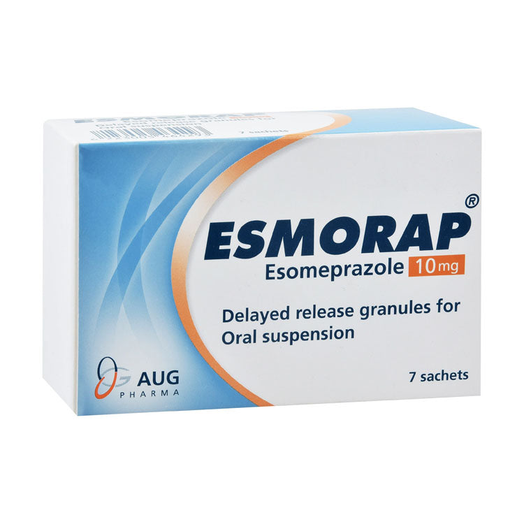إيسموراب 10 مجم حبيبات معلق فموي إيزوميبرازول