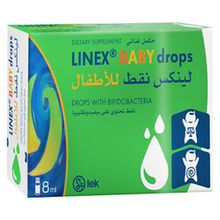 Linex Baby Bifidobacteria Supplement Drops 8 ml