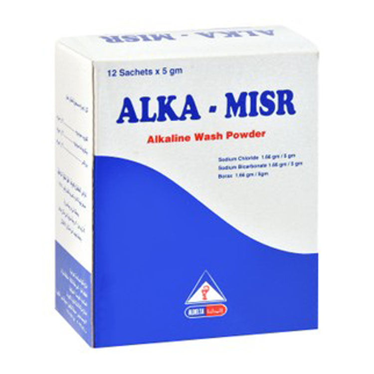 Alka-Misr Alkaline Wash Powder Sachets