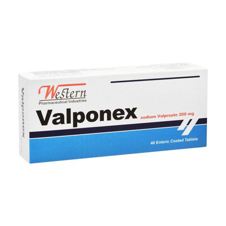 Valponex 200mg Sodium Valproate
