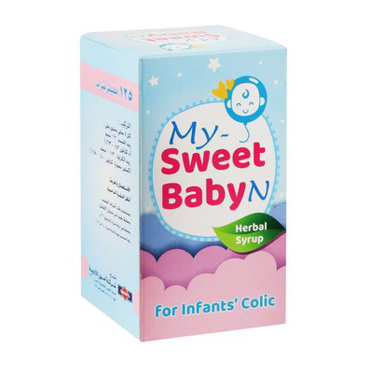 شراب ماي سويت بيبي إن بتركيز 2.3 ملغ من زيت الشبت مع زيت الكراوية