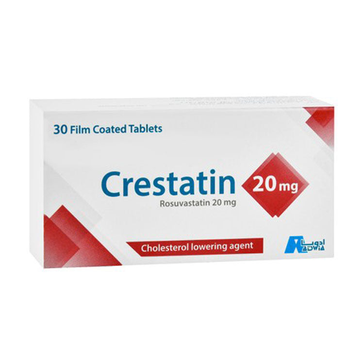 كريستاتين 20 ملجم روزوفاستاتين 30 قرصًا