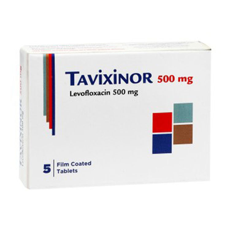 Tavixinor 500mg Levofloxacin 5 tablets
