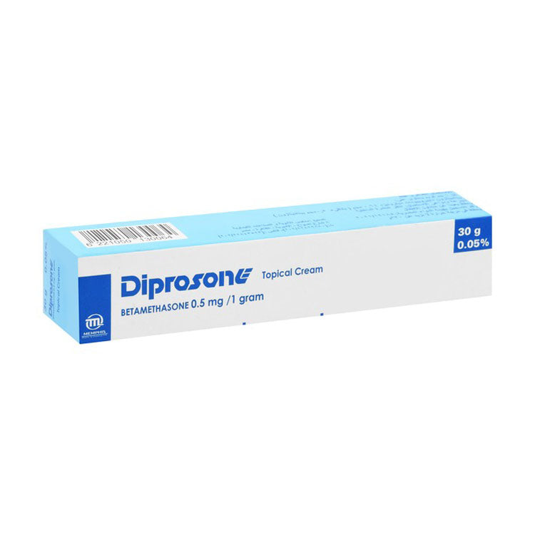 Diprosone 0.5mg/g Betamethasone Topical Cream
