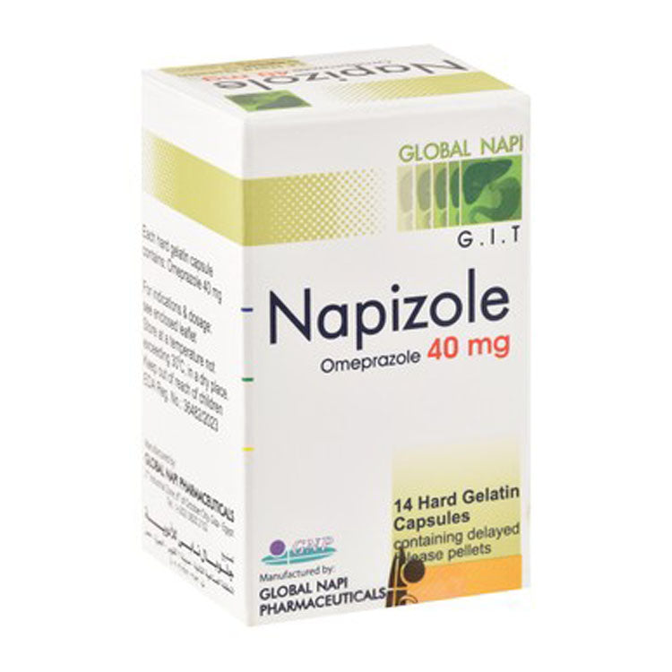نابيزول 40 ملغ أوميبرازول