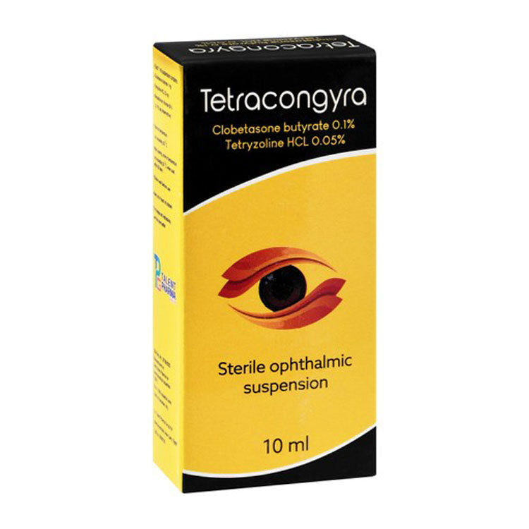 Tetracongyra Sterile 0.1% Clobetasone Butyrate & 0.05% Tetryzoline HCL Ophthalmic Suspension