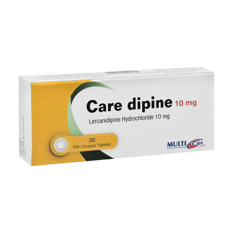 Care Dipine 10mg Lercanidipine Hydrochloride