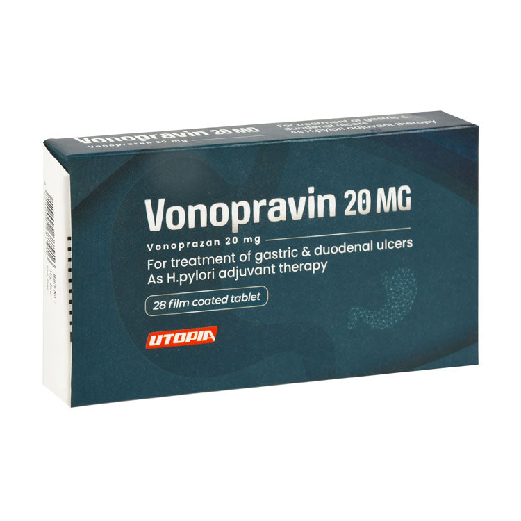Vonopravin 20mg Vonoprazan for Treating Gastric & Duodenal Ulcers