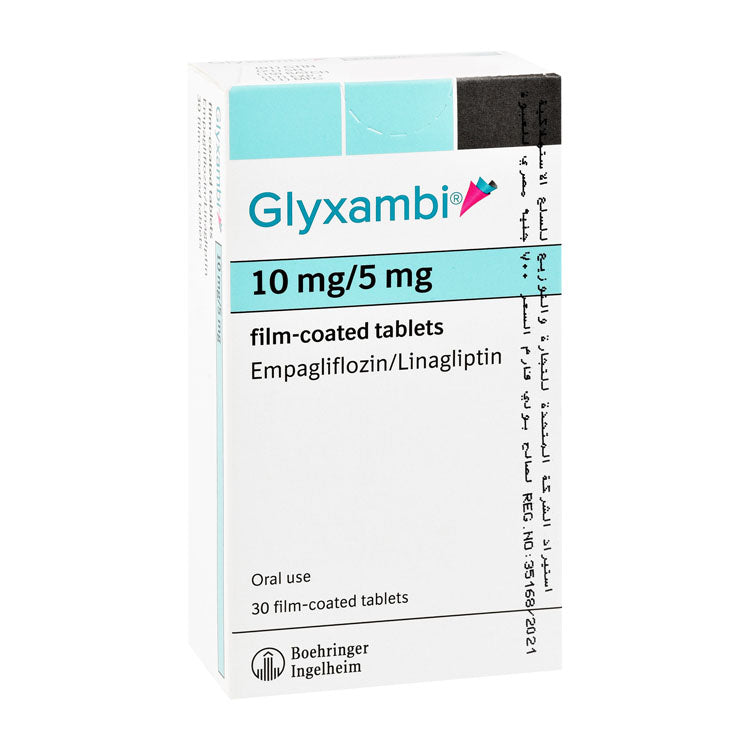 Glyxambi 10mg Empagliflozin & 5mg Linagliptin