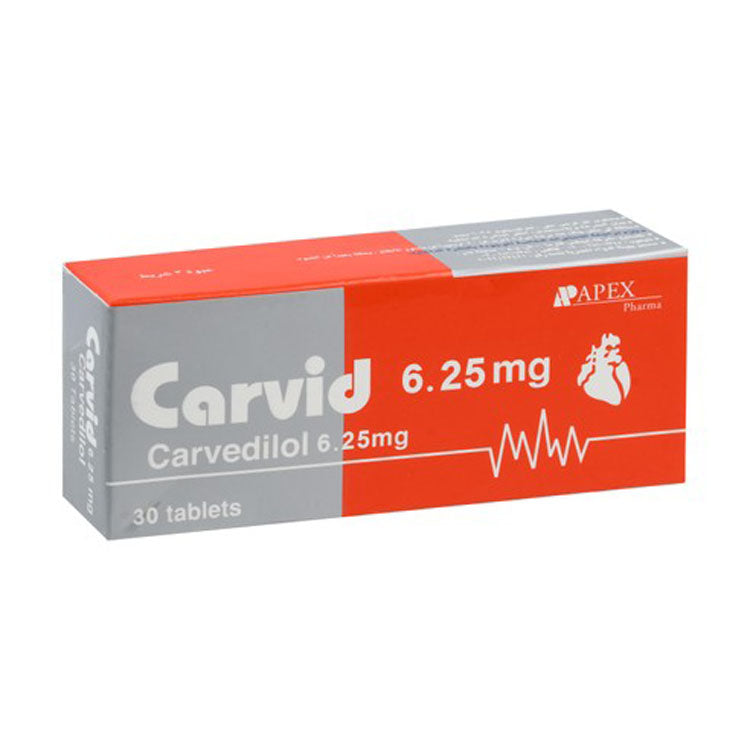 كارفيد 6.25 ملغ كارفيديلول