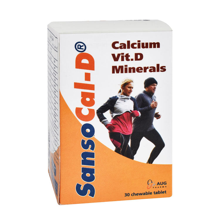 Sanso Cal-D 800mg Calcium Supplement with Vitamin D & Minerals