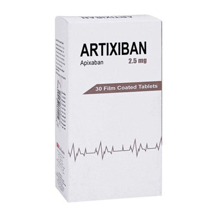 Artixiban 2.5mg Apixaban