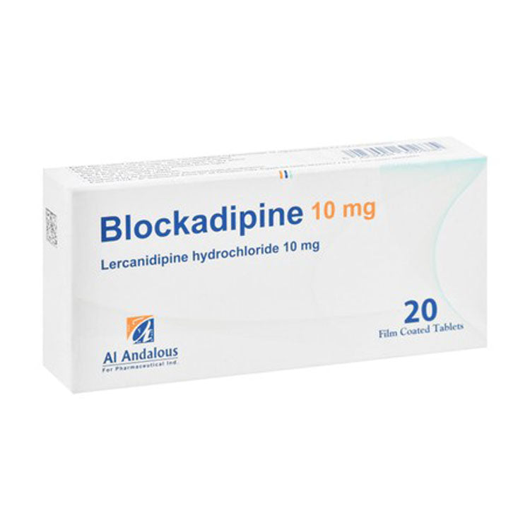 Blockadipine 10mg Lercanidipine Hydrochloride