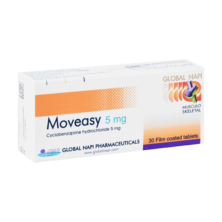 Moveasy 5mg Cyclobenzaprine Hydrochloride